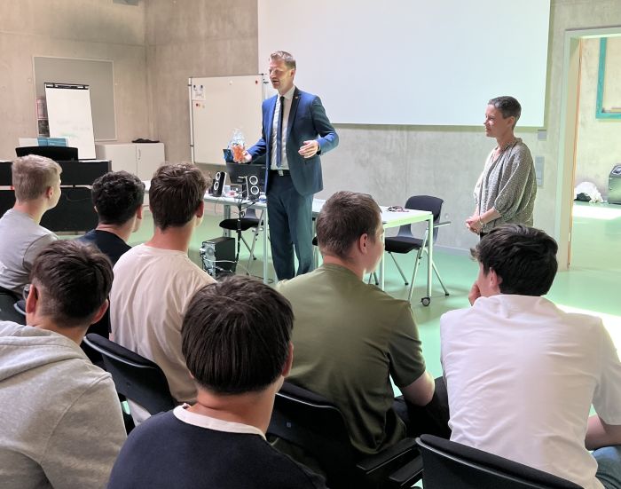 Besuch des OB Gröger in der GTRS